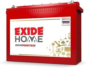 EXIDE INVA Master IMTT1500 150Ah 12V Tall Tubular Inverter Battery | Ideal for Home, Office & Shops | Long Backup & Low Maintenance | Leak Resistant | 60 Months Warranty