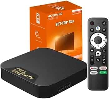 FORIDA Android Smart TV Box | 4K Multimedia Streaming Set-Top Box | WiFi Enabled | Supports 2.4GHz Wireless Keyboard & Mouse | DLNA, Miracast, PPPOE | Home Entertainment Media Player