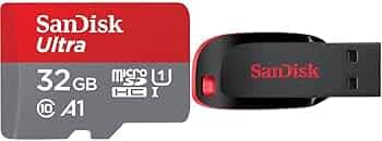 SanDisk Ultra microSD UHS-I Card 32GB, 120MB/s R