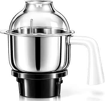100% Compatiable for Zodiac, Steele Mixer Grinder | Replacement for preethi Zodiac Mixer Jar | Preethi Steele Mixer Jar | 1 Year Guarantee