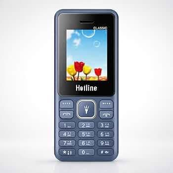 HOTLINE Ultra Dual SIM Keypad Mobile Phone | 1.77” Display | Wireless FM | Digital Camera | Expandable Memory | LED Torch and 1100 mAH Long Battery Life