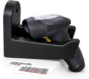Universal Barcode Scanner Holder/Mount | Automation Desk Stand Easy Fit for All Model of Scanners & Similar Devices