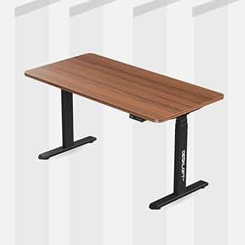 Electric Height Adjustable Sit-Stand Desk | Dual Motor 3-Stage Lifting 120KG Load Cap. TT Size 1200 * 600 * 18 | Standing Smart Desk with Memory Preset, Anti-Collision Feature