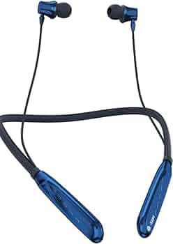 Wireless Sports Neckband, 45 Hrs. Non-Stop Playback, Bluetooth 5.0 with Mic, Deep Bass, Clear Calls, Snug-Fit, Fast Charging, Magnetic Buds, Voice Assistant