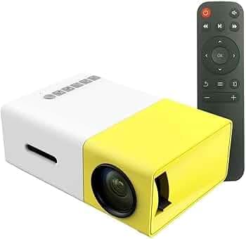 Texton (HOT Summer Deal with 12 Years Warranty) Mini Projector Portable Outdoor Home Theatre Smart HD Projector for Cellphones Tablet Smart Phone, Fantastic Gift for Kids