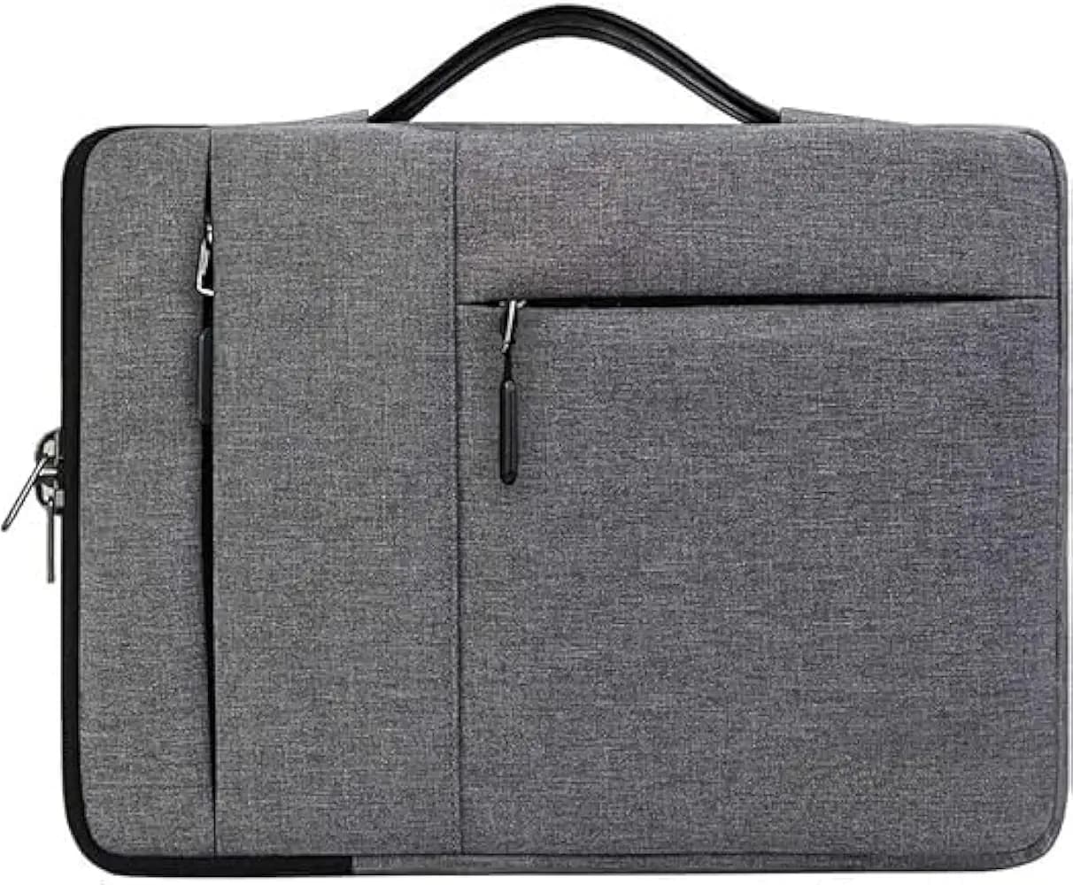 15-16 Inch Laptop Sleeve Bag Case Briefcase for Notebook Computer Ultrabook MacBook Air/Pro Waterproof Protective Tables Laptop Sleeve Case Portable Handle Laptop Bag,Dark