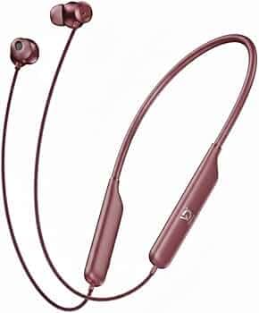VOIDROP Rockers 255 ANC Bluetooth in Ear Neckband, 30dB ANC, AI-ENx Technology, 40hrs Playback, EQ Modes, 13mm Drivers, Dual Pairing (Maroon)