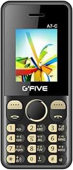G'Five A7-C Dual SIM Keypad Mobile Phone | 1.8" Display | Wireless FM | Digital Camera | Expandable Memory | LED Torch and Long Battery Life