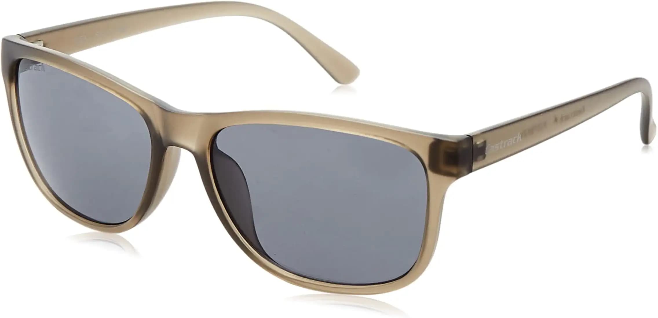 Fastrack Black Wayfarer 100% UV protected Sunglasses for Men