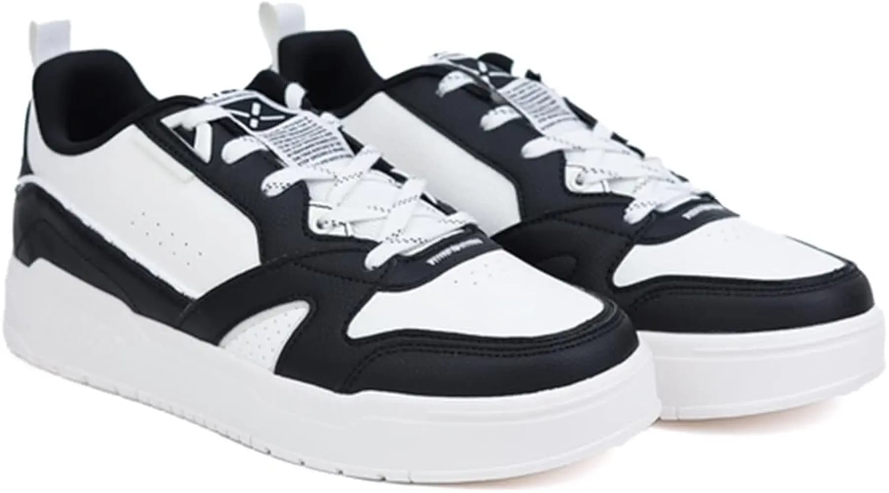 XTEP Mens Sneakers Lightweight Breathable Skateboard Shoe I Casual Sports Shoe I Stable Support