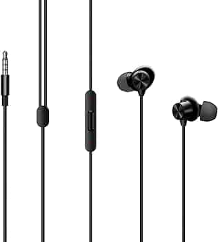 Earphones BT YR for Acer ChromeBook Tab10 Earphone Original Like Wired Stereo Deep Bass Head Hands-Free Headset Earbud Calling inbuilt with Mic,Hands-Free Call/Music (TDB2,BLK)