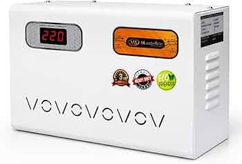 MuscleGrid 4kVA Voltage Stabilizer for 1.5 Ton AC | Wide Working Range 130V–280V | Heavy Duty Mainline Stabilizer for Split & Window AC