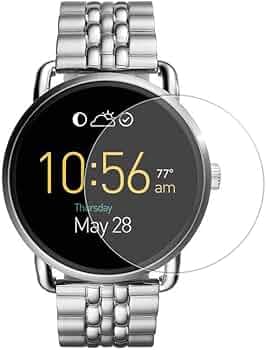 Screen Protector for Fossil Q Wonder Stainless Steel Touch Screen Smart Watch (Pack of 2)