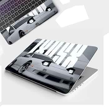 18058 CAR Laptop Skin Top+Wrist Pad Vinyl Laptop Skin for 14 Inches Laptops Compatible for Hp-Dell-Sony-Lenovo-Asus etc. (14x10 Inches) Floral P-11