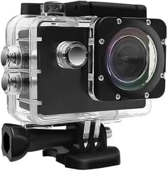 Motorcycle Helmet Camera for AGV K3 SV-S 2021-2025, Portable Action Camera, Helmet Cam for Cycling, 140° Wide Angle Dash Cam, Motorcycle Helmet Accessories, B 64GB