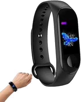 Drumstone (𝐒𝐩𝐞𝐜𝐢𝐚𝐥 𝟏𝟓 𝐘𝐞𝐚𝐫𝐬 𝐖𝐚𝐫𝐫𝐚𝐧𝐭𝐲 Smart Activity Tracker Band, Waterproof Fitness Band with Heart Rate Monitor, Step Counter, Sleep Tracker, OLED Display, Bluetooth Alerts