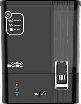ISO Certified | 2000 TDS | Aqua 2090 Zinc Copper Alkaline RO Water Purifier | 10 Liter Storage | RO + UV + UF + Zinc + Copper + Alkaline + TDS Control | Best For Home and Office (Mirror Black)