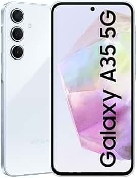 Samsung Galaxy A35 5G (Awesome Iceblue, 8GB RAM, 128GB Storage) Without Offer