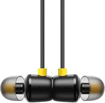 Earphones BT R20 for Amazon Fire HD 8 (2020) Earphone Original Like Wired Stereo Deep Bass Head Hands-Free Headset C Earbud Calling inbuilt with Mic,Hands-Free Call/Music (TD4,BLK)