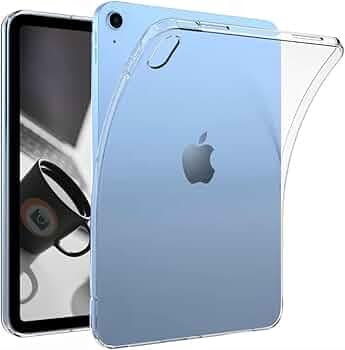 Clear Back Cover for iPad mini 6/7 8.3 inch [A2567,A2568, A2569,A2993,A2995,A2996] Flexible TPU Transparent Back Case