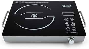 Infrared Induction Cooktop, 2500 watt Black, with Touch Controls, Timer, Multiple Cooking Modes