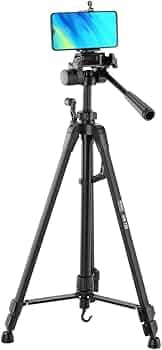 Simpex DSLR Tripod HW 720 Heavy Duty Camera Tripod with Smartphone Holder and Carry Bag