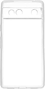 Amazon Brand- Solimo Mobile Cover for Google Pixel 7a 5G (Soft & Shockproof Back Case with inbuilt Cushioned Edges), Transparent