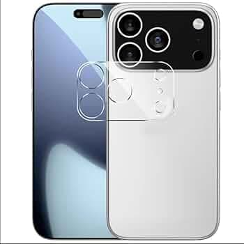 COVER CAPITAL Camera Lens Protector for iPhone 17 Pro Max, Tempered Glass, HD Clarity, Anti-Scratch, Transparent