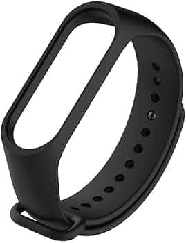 BKN Smart Watch Band - Black, Silicone