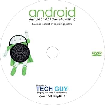 TechGuy4u Android 8.1-RC2 Oreo (Go edition) Live & Install For Desktops Laptops Notebook -TechGuy4u