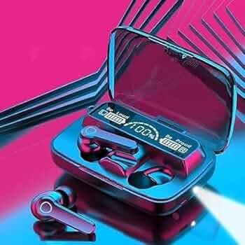 M19 Earbud TWS Wireless in Ear Earbuds with Touch Control Gaming Bluetooth Earphone Bluetooth Headset (Model-M19,Multicolor, True Wireless)