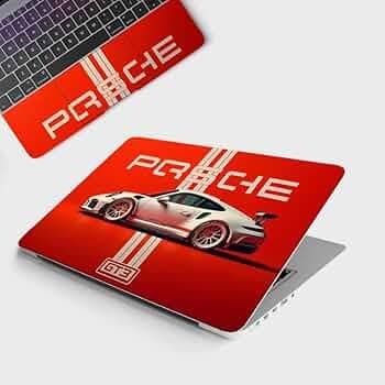 CAR Laptop Skin Top+Wrist Pad Vinyl Laptop Skin for 14 Inches Laptops Compatible for Hp-Dell-Sony-Lenovo-Asus etc. (14x10 Inches) Floral P-50