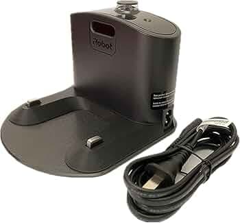 Home Base Charger Compatible with iRobot Roomba e5 e6 i3 i7 500 600 700 800 900 Series Replacement Parts,Dock Charging Base with Power Cord,ADF-N1 17170 17010 17064 4452369