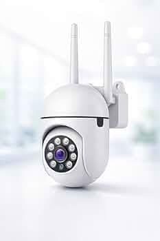 1080P Full HD WiFi Security Camera | Wireless CCTV with Two-Way Audio, Night Vision & Motion Detection for Home & Office | R-13 (Pack of 1)