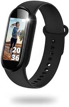 Drumstone -M7 Smart Band Fitness Activity Tracker Waterproof with Heart Rate Blood Pressure Sleep Monitoring Step Tracking Smart Band for Men Women Daily Health with 10 Year's Warranty