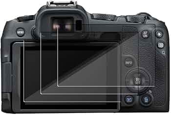 FCS DSLR Camera Screen Protector for Canon EOS R8, 3 Pcs | Crystal Clear Protection with 9H Hardness Armor