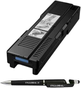 Canon MC-G01 Maintenance Cartridge Bundle with ITGLOBAL ™ Brand 3 in 1 Multi-Function Ballpoint Pen, Creative Mobile Phone Stand, Stylus Pen (Very Colors) MC G01