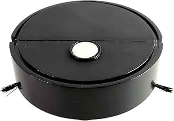 Drumstone® 𝗦𝗽𝗲𝗰𝗶𝗮𝗹 5 𝗬𝗲𝗮𝗿 𝗪𝗮𝗿𝗿𝗮𝗻𝘁𝘆 Vacuum Cleaner Sweeping Robot | 3-in-1 Auto Sweeping, Vacuum & Mopping | Strong Suction, Low Noise | Battery Operated Compact Floor