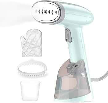 Goodscity Handheld Garment Steamer for clothes, Vertical & Horizontal Steam iron for clothes, 30s Fast heating |Travel Freindly Iron Steamer Press| 1200 Watt |250ml tank | 1 year Waranty- GC111