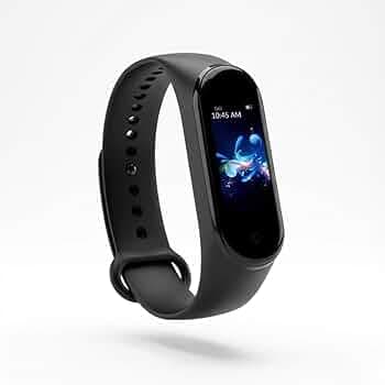 Drumstone M4 Smart Band Bluetooth Fitness Tracker Health Wristband with Heart Rate Monitor Sleep Tracking Pedometer Call Message Alerts Android iOS Compatible 15 Year Warranty