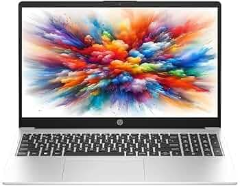 HP 250R G10 Business Laptop 15.6-Inch FHD IPS Display with Intel Core 3-100U Processor, 8GB DDR4 RAM, 512GB NVMe SSD, Intel Graphics, Windows 11, MS Office 2024, Copilot Key, Turbo Silver