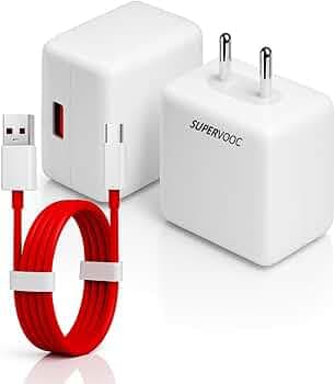 Oneplus 65W Type-C Supervooc Charging Charger with USB C 1M Cable,Dash/Superdart/Wrap/Vooc Compatible with Oneplus 15,15R,13,13R,13S,12,12R,11,11R,10 Pro,10R,10T, Nord 5,Ce5,4,Ce4,Open|65 watt- White