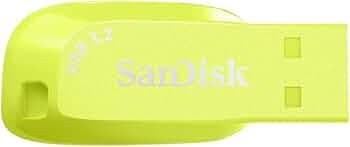 SANDISK Ultra Shift 64GB, USB 3.2 Gen 1, Flash Drive, 100MB/s R, Pendrive, Cattleya Orchid (SDCZ410-064G-I35CO)