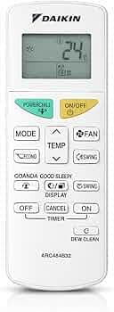 AC Remote Control Compatible with Daikin Split & Inverter Air Conditioner | (Original Remote) | All Functions Support (2 Year Warranty)