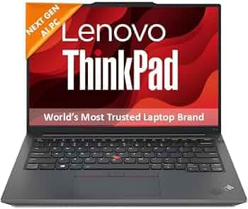 Lenovo ThinkPad E14 AI PC Intel Core Ultra 7 155H | Copilot Key | 16GB RAM | 512GB SSD | 14” WUXGA IPS 300 Nits | Win 11 + Office 2024 | Backlit | Fingerprint | 1.42 kg | 1Y Onsite | Black –21M7S0SF00