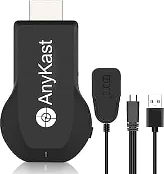 Mayra 4K Hdmi Mirarcast Wi-Fi Wireless Display Dongle, Compatible For Tv/Projector Receiver, Windows Support Miracast Airplay (M9 Plus) - Black