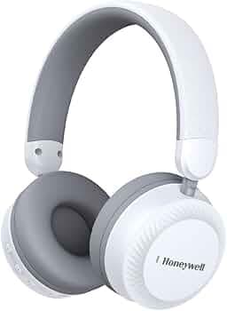 Honeywell Moxie V20 Bluetooth 5.4 Wireless On-Ear Headphones with Mic, ENC Noise Reduction, 25H Playback, Deep Bass, IPX4, AUX Support, 40ms Low Latency Gaming Mode, Stereo Sound, Padded Cushions