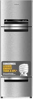 Whirlpool 300 L Frost Free Triple-Door Refrigerator(FP 343D Protton Roy, Alpha Steel)