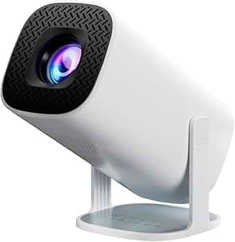 Native 1080P Projector, Bluetooth 5.0, 280 ANSI Lumens, Digital Zoom, HiFi Stereo, Home Theatre Projector (PANSEBA08)