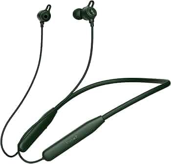 boAt Rockerz 109 Bluetooth Neckband with 40 hrs Playback,ENx Technology, Beast Mode (60ms), Magnetic Buds, Dual Pairing, ASAP Charge, IPX5 Water Resistance(Fern Green)